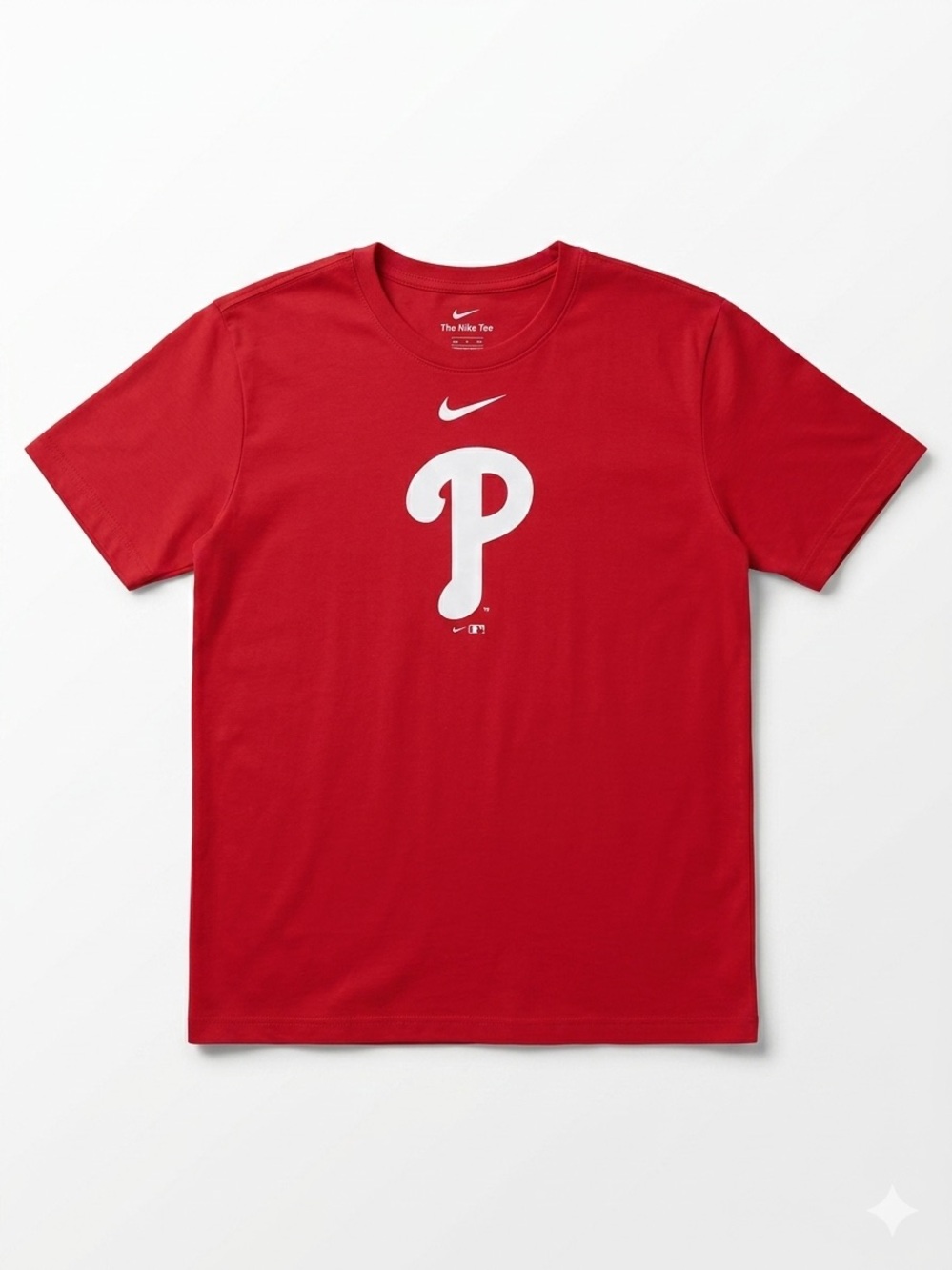 Nike Philadelphia Phillies MLB Red Logo Tee T-Shirt by